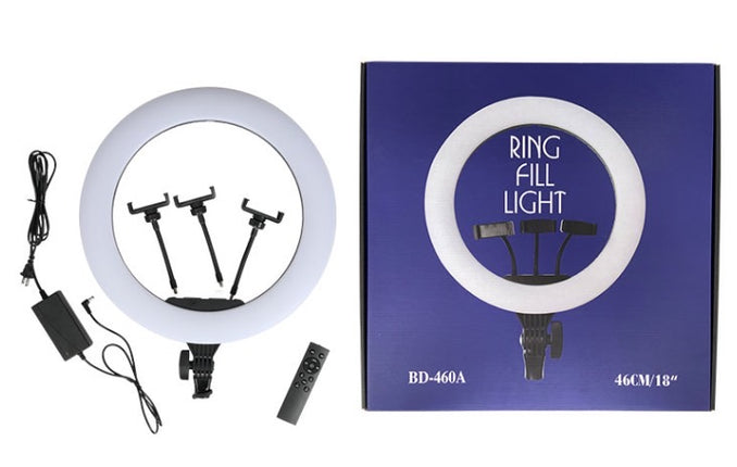 Ring Light | 46CM | Triple Clip