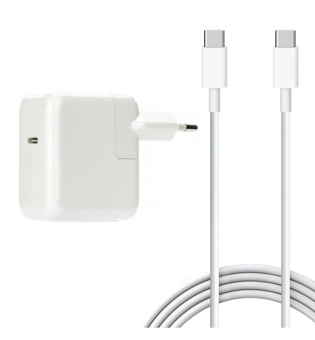 87W USB-C MacBook Charger - White