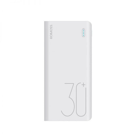 Romoss Sense8+ QC Type-C 30000mAh Power Bank - White