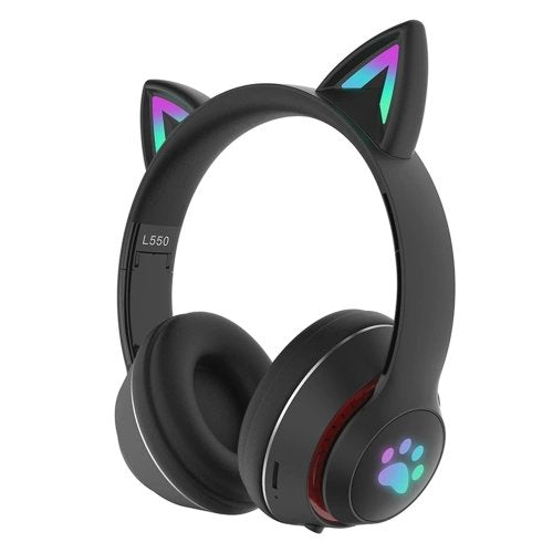 Kids Cat Ear Bluetooth Wireless Headphones