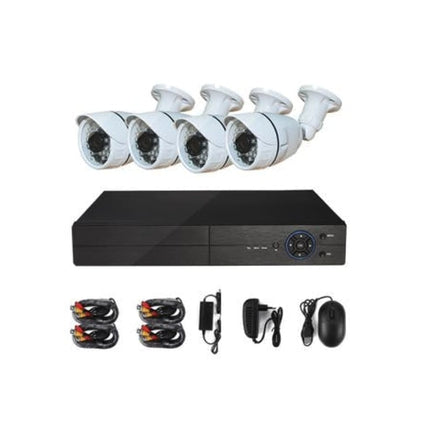 4 Channel 1080P CCTV Surveillance Kit with Cameras